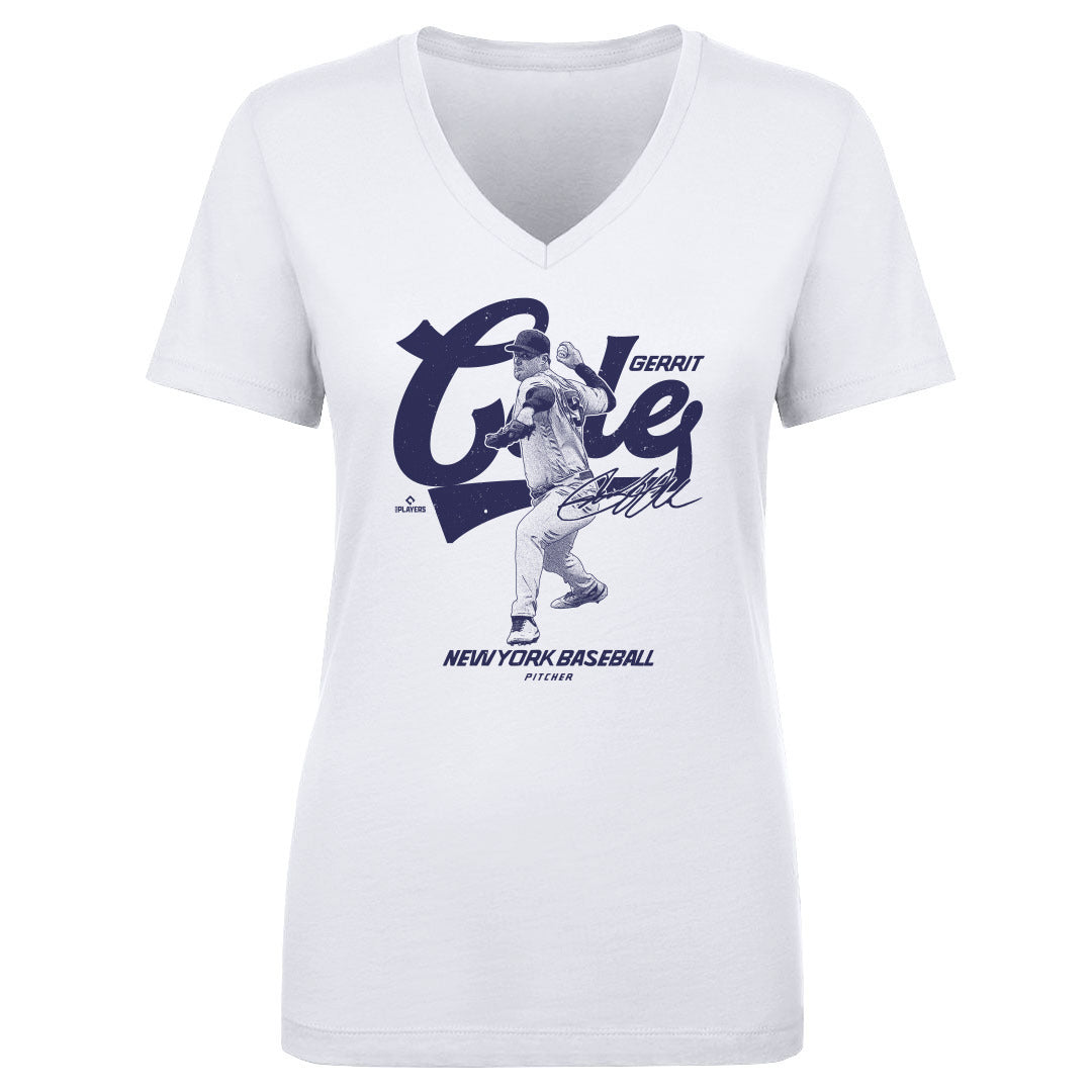 Gerrit Cole Women's V-Neck T-Shirt | 500 LEVEL