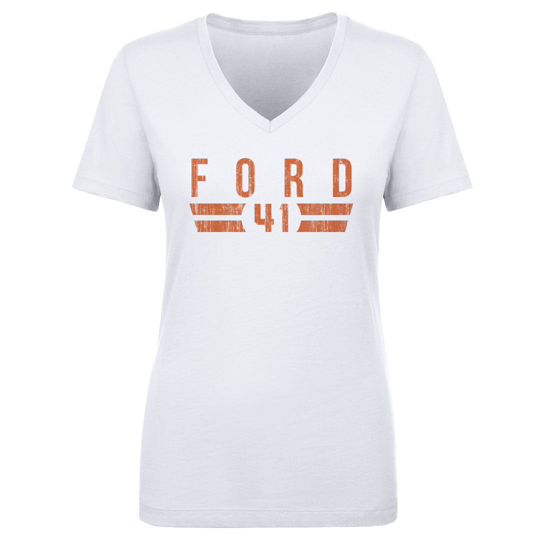 Jaylan Ford Women's V-Neck T-Shirt | 500 LEVEL