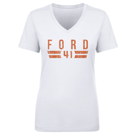 Jaylan Ford Women's V-Neck T-Shirt | 500 LEVEL