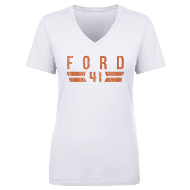 Jaylan Ford Women's V-Neck T-Shirt | 500 LEVEL