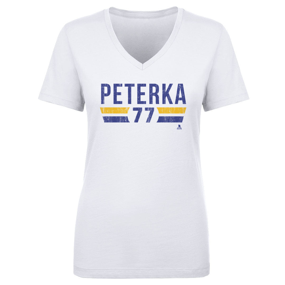 JJ Peterka Buffalo Women&#39;s V-Neck T-Shirt | 500 LEVEL