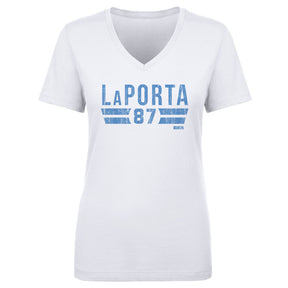 Sam LaPorta Women's V-Neck T-Shirt | 500 LEVEL