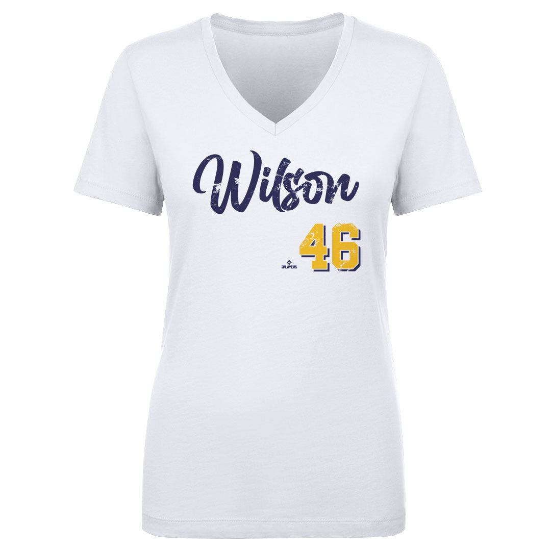 Bryse Wilson Women&#39;s V-Neck T-Shirt | 500 LEVEL