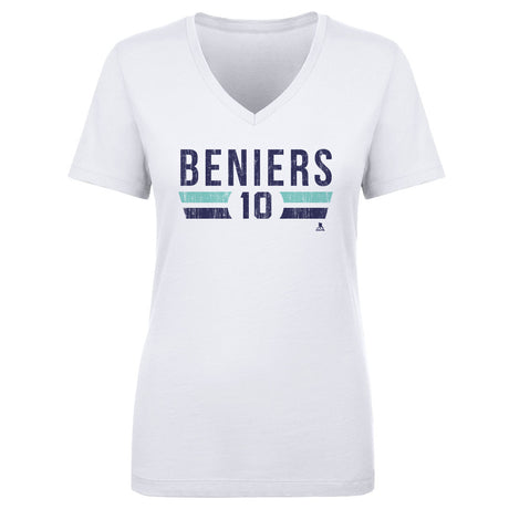 Matty Beniers Women's V-Neck T-Shirt | 500 LEVEL