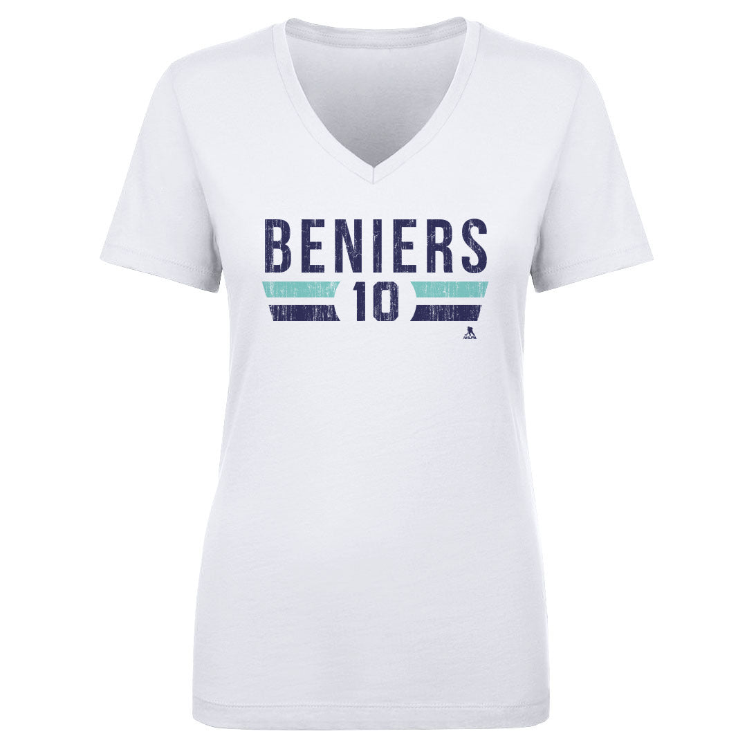 Matty Beniers Women&#39;s V-Neck T-Shirt | 500 LEVEL