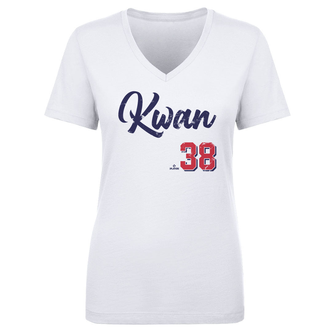 Steven Kwan Women's V-Neck T-Shirt | 500 LEVEL