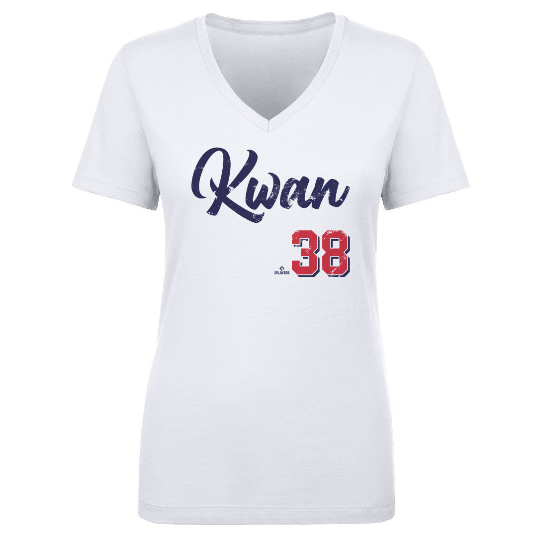 Steven Kwan Women&#39;s V-Neck T-Shirt | 500 LEVEL
