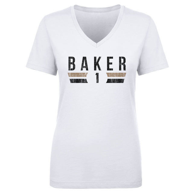 Javon Baker Women's V-Neck T-Shirt | 500 LEVEL