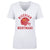 Christian Okoye Women's V-Neck T-Shirt | 500 LEVEL