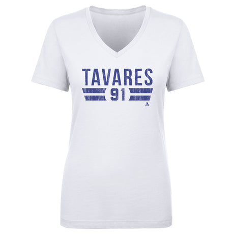 John Tavares Women's V-Neck T-Shirt | 500 LEVEL