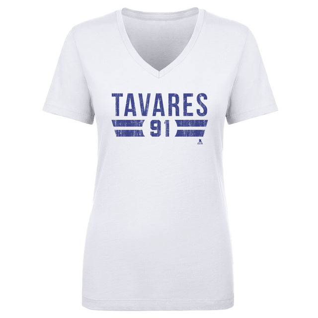 John Tavares Women's V-Neck T-Shirt | 500 LEVEL