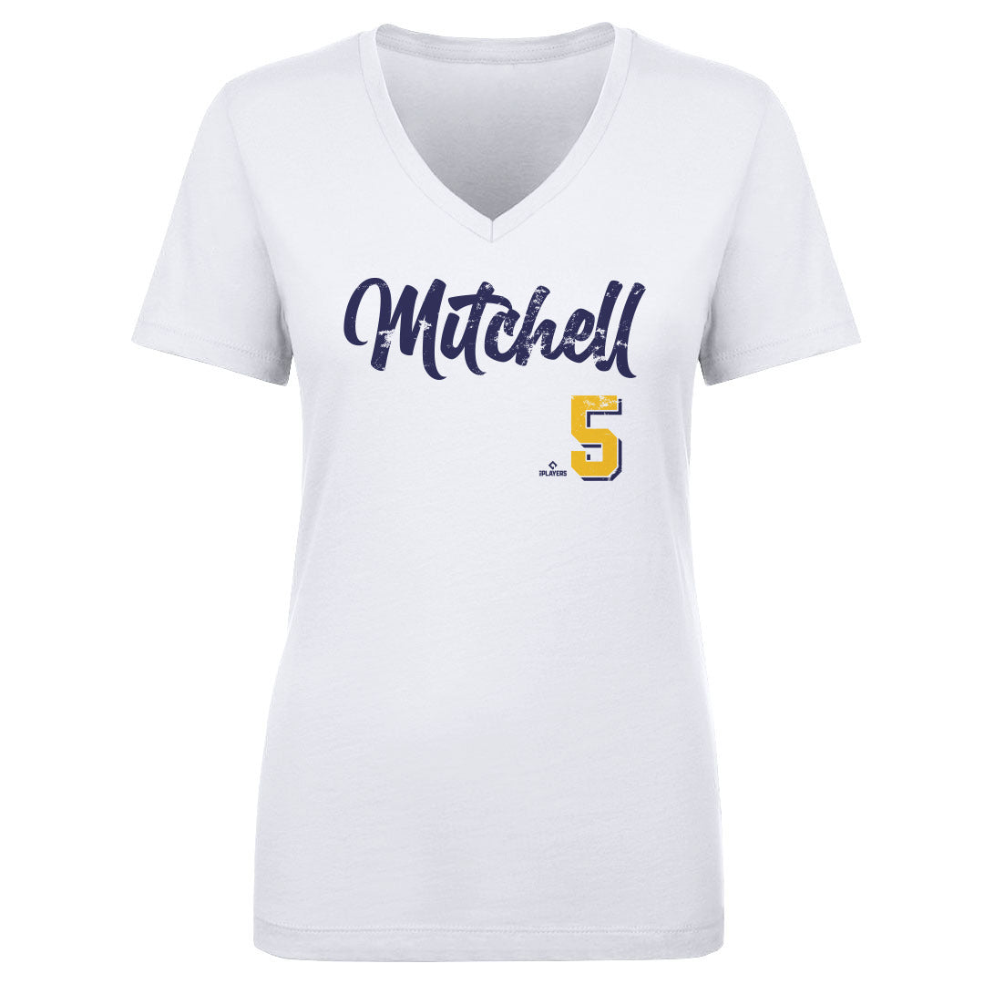 Garrett Mitchell Women's V-Neck T-Shirt | 500 LEVEL