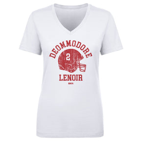 Deommodore Lenoir Women's V-Neck T-Shirt | 500 LEVEL