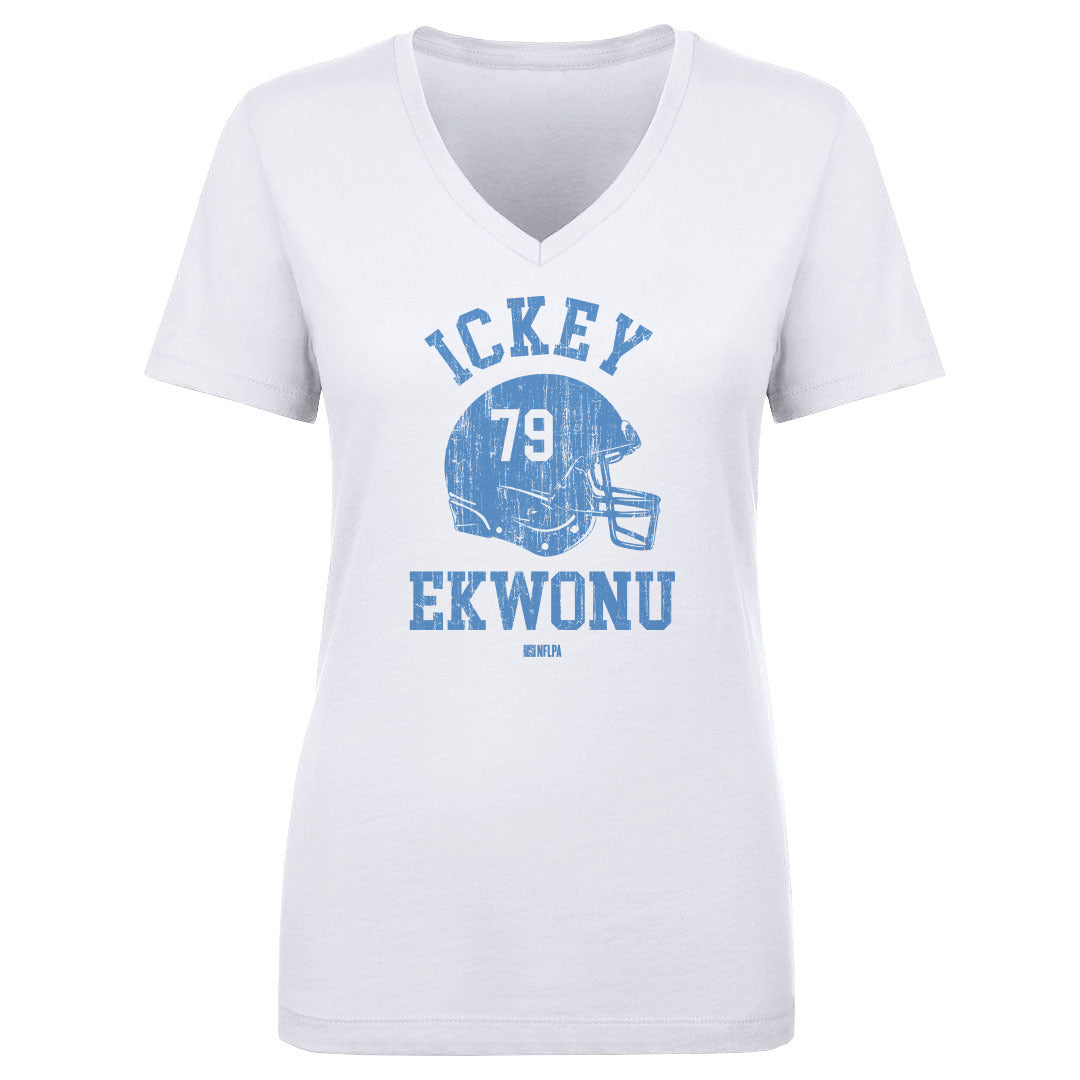 Ickey Ekwonu Women's V-Neck T-Shirt | 500 LEVEL