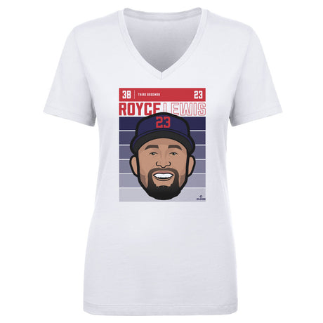 Royce Lewis Women's V-Neck T-Shirt | 500 LEVEL