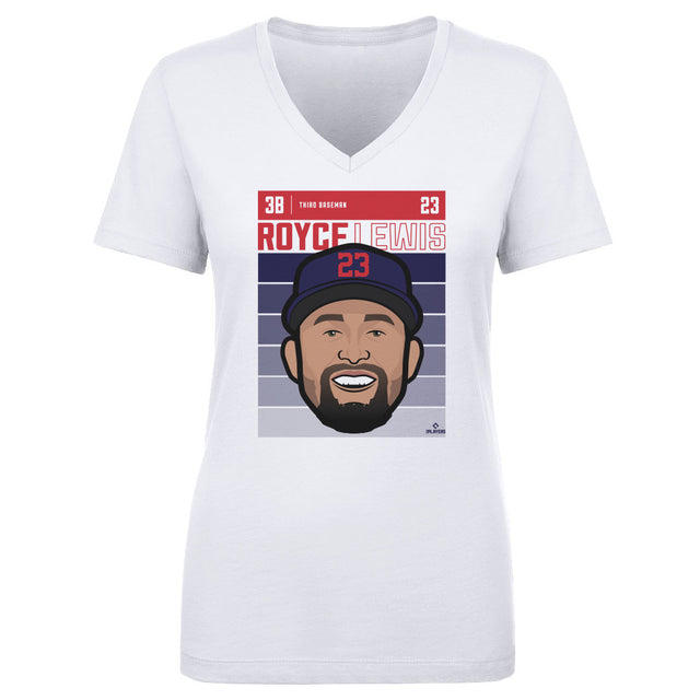 Royce Lewis Women's V-Neck T-Shirt | 500 LEVEL