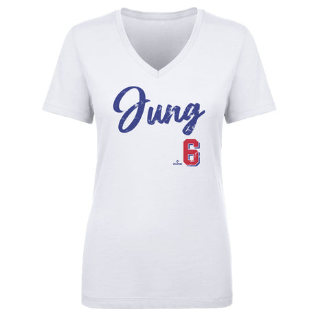 Josh Jung Women's V-Neck T-Shirt | 500 LEVEL