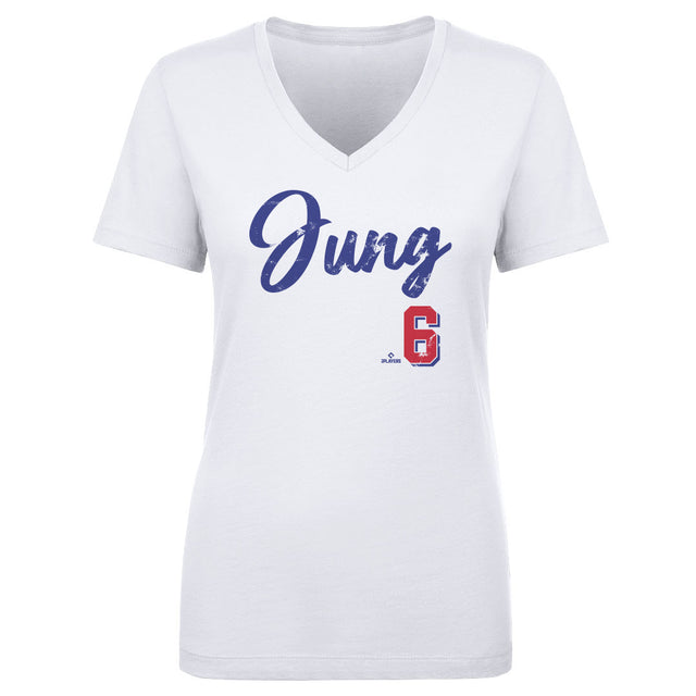 Josh Jung Women's V-Neck T-Shirt | 500 LEVEL