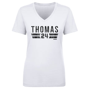 Cam Thomas Women's V-Neck T-Shirt | 500 LEVEL