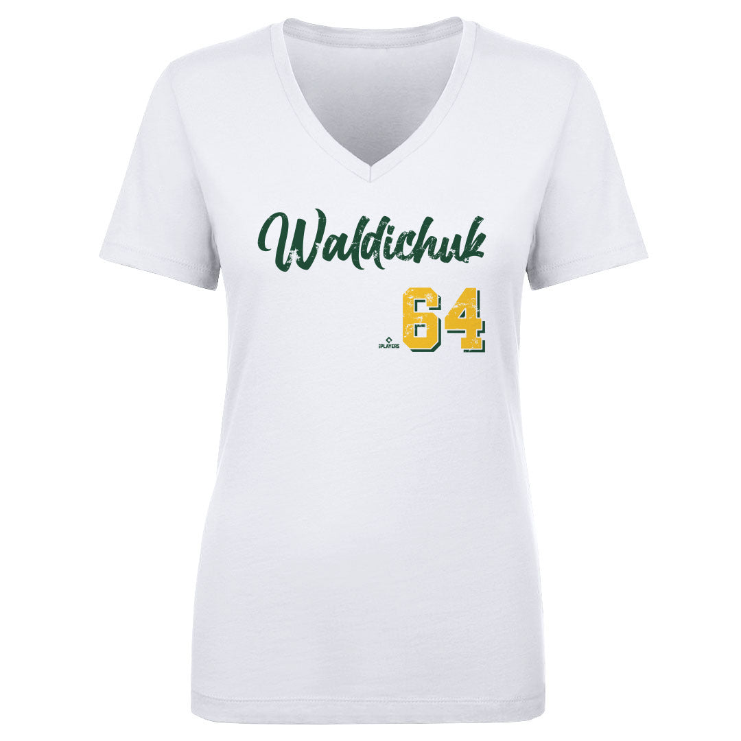 Ken Waldichuk Women&#39;s V-Neck T-Shirt | 500 LEVEL