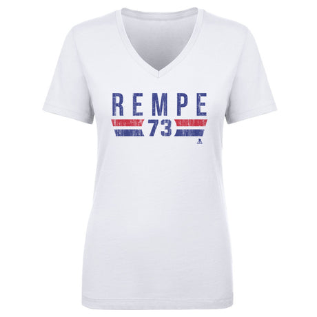 Matt Rempe Women's V-Neck T-Shirt | 500 LEVEL