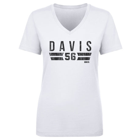 Demario Davis Women's V-Neck T-Shirt | 500 LEVEL