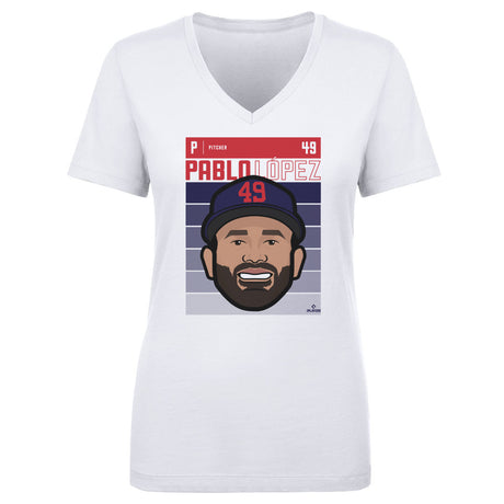 Pablo Lopez Women's V-Neck T-Shirt | 500 LEVEL
