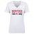 Brandon Montour Women's V-Neck T-Shirt | 500 LEVEL