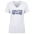 Alex Singleton Women's V-Neck T-Shirt | 500 LEVEL