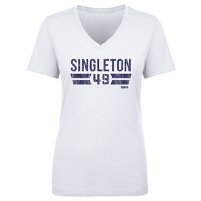 Alex Singleton Women's V-Neck T-Shirt | 500 LEVEL