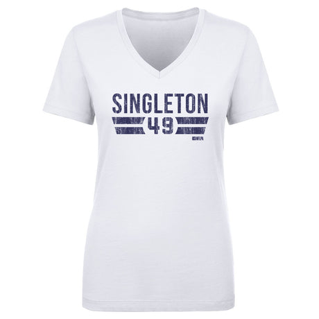 Alex Singleton Women's V-Neck T-Shirt | 500 LEVEL