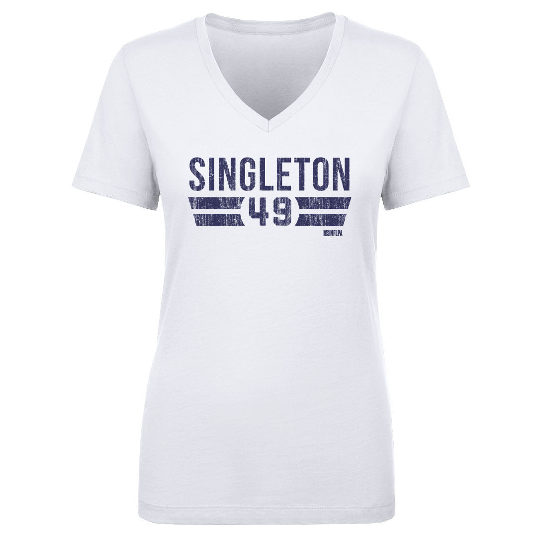 Alex Singleton Women&#39;s V-Neck T-Shirt | 500 LEVEL