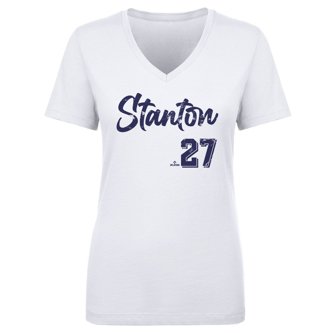 Giancarlo Stanton Women's V-Neck T-Shirt | 500 LEVEL