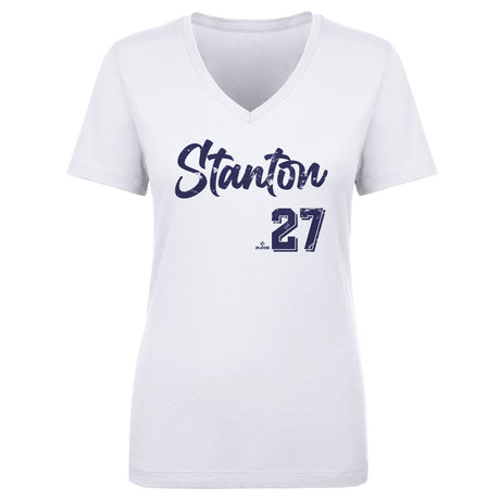 Giancarlo Stanton Women's V-Neck T-Shirt | 500 LEVEL
