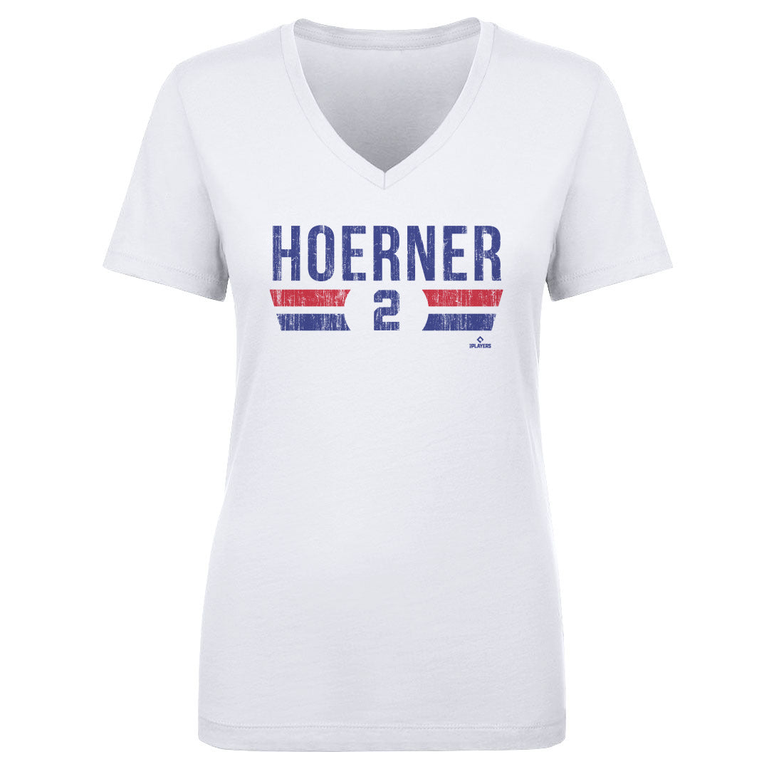 Nico Hoerner Women&#39;s V-Neck T-Shirt | 500 LEVEL