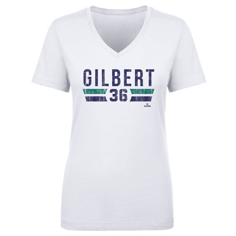 Logan Gilbert Women's V-Neck T-Shirt | 500 LEVEL