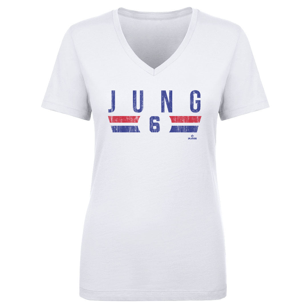 Josh Jung Women's V-Neck T-Shirt | 500 LEVEL