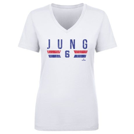 Josh Jung Women's V-Neck T-Shirt | 500 LEVEL