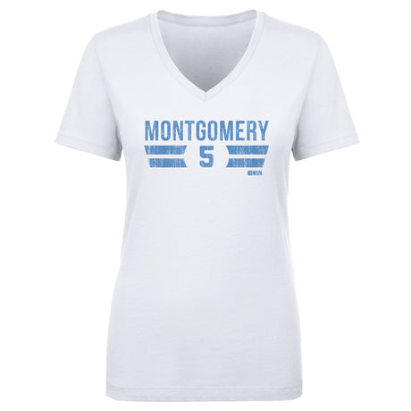David Montgomery Women's V-Neck T-Shirt | 500 LEVEL