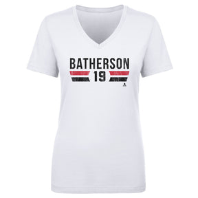 Drake Batherson Women's V-Neck T-Shirt | 500 LEVEL