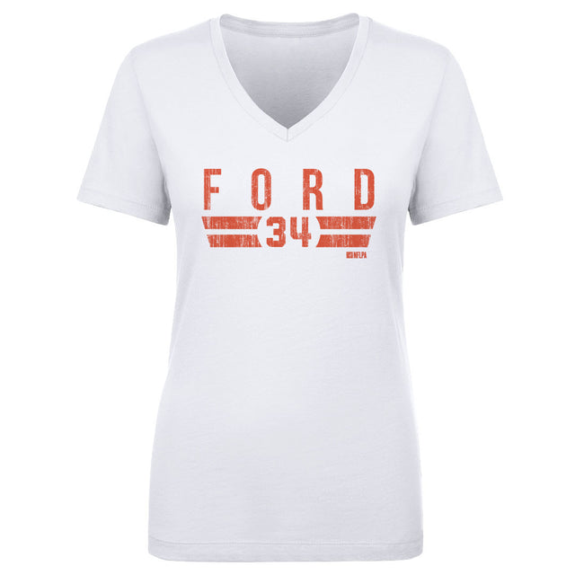 Jerome Ford Women's V-Neck T-Shirt | 500 LEVEL