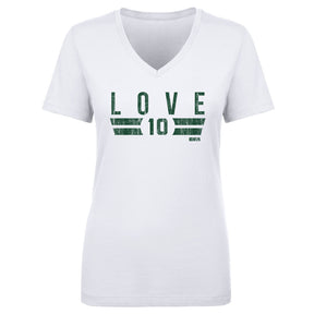 Jordan Love Women's V-Neck T-Shirt | 500 LEVEL