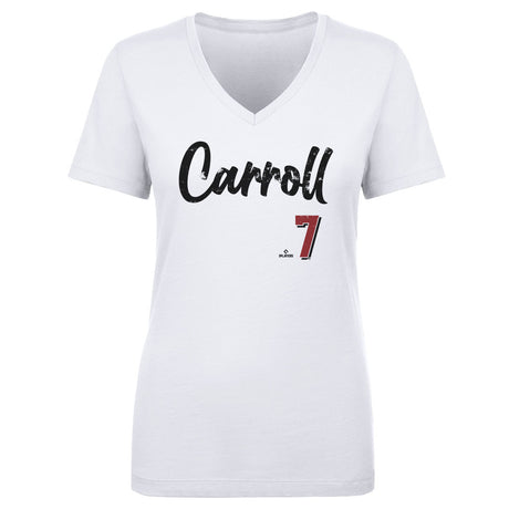 Corbin Carroll Women's V-Neck T-Shirt | 500 LEVEL