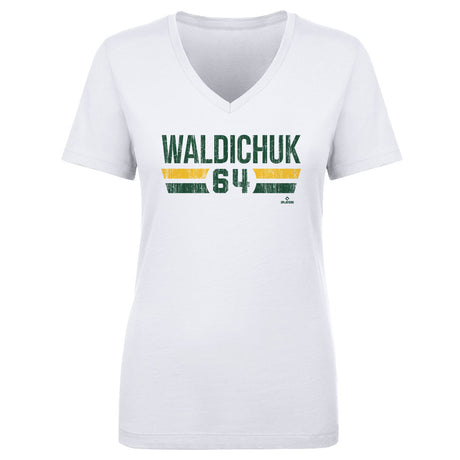 Ken Waldichuk Women's V-Neck T-Shirt | 500 LEVEL