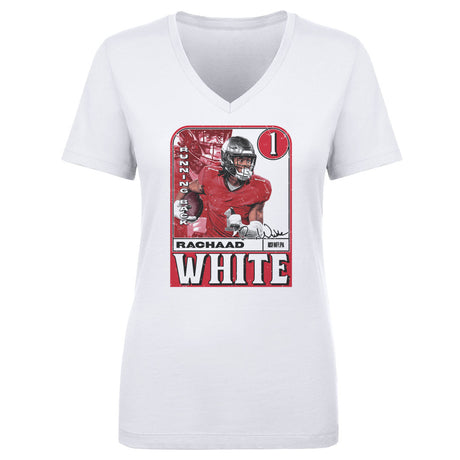 Rachaad White Women's V-Neck T-Shirt | 500 LEVEL