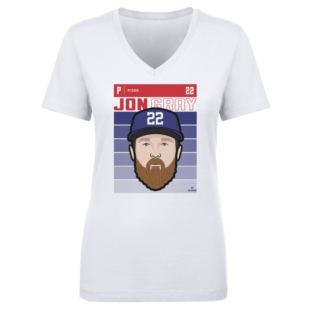 Jon Gray Women's V-Neck T-Shirt | 500 LEVEL