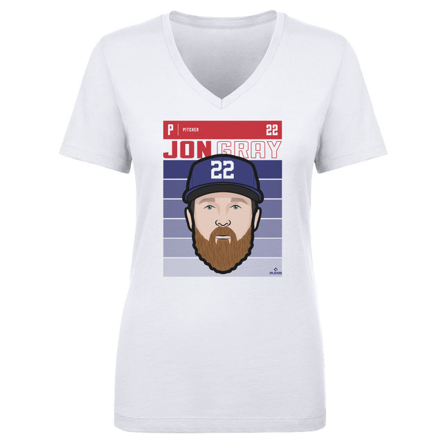 Jon Gray Women's V-Neck T-Shirt | 500 LEVEL