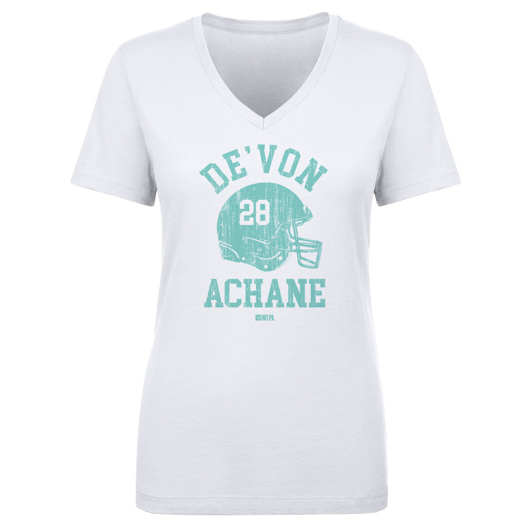 De'Von Achane Women's V-Neck T-Shirt | 500 LEVEL