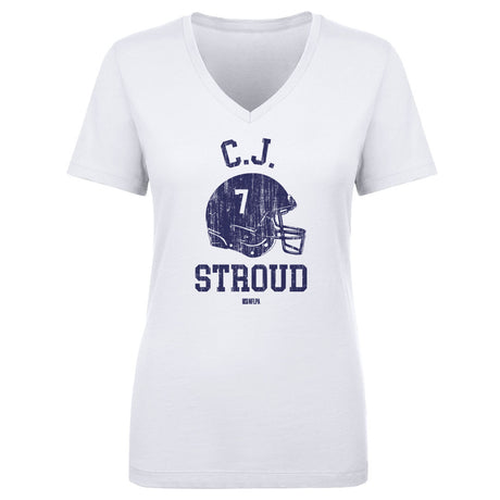 C.J. Stroud Women's V-Neck T-Shirt | 500 LEVEL