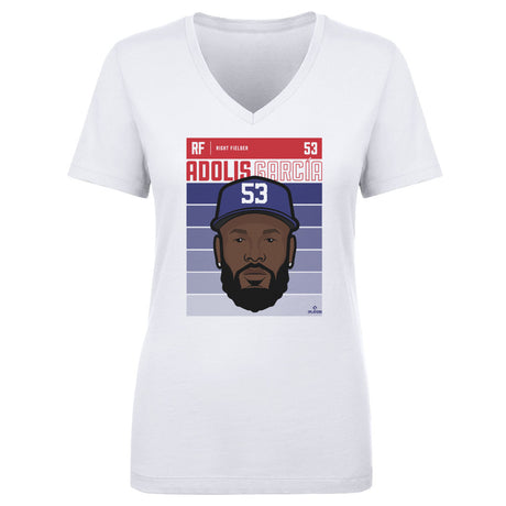 Adolis Garcia Women's V-Neck T-Shirt | 500 LEVEL